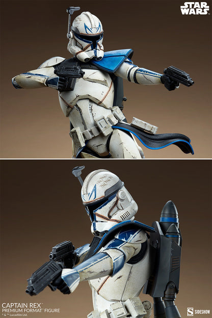 Star Wars: The Clone Wars Captain Rex Premium Format Statue by Sideshow Collectibles