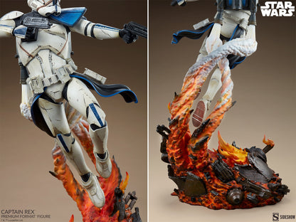 Star Wars: The Clone Wars Captain Rex Premium Format Statue by Sideshow Collectibles