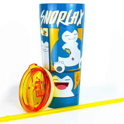 Snorlax Collage Pokemon 22 oz. Stainless Steel Travel Mug