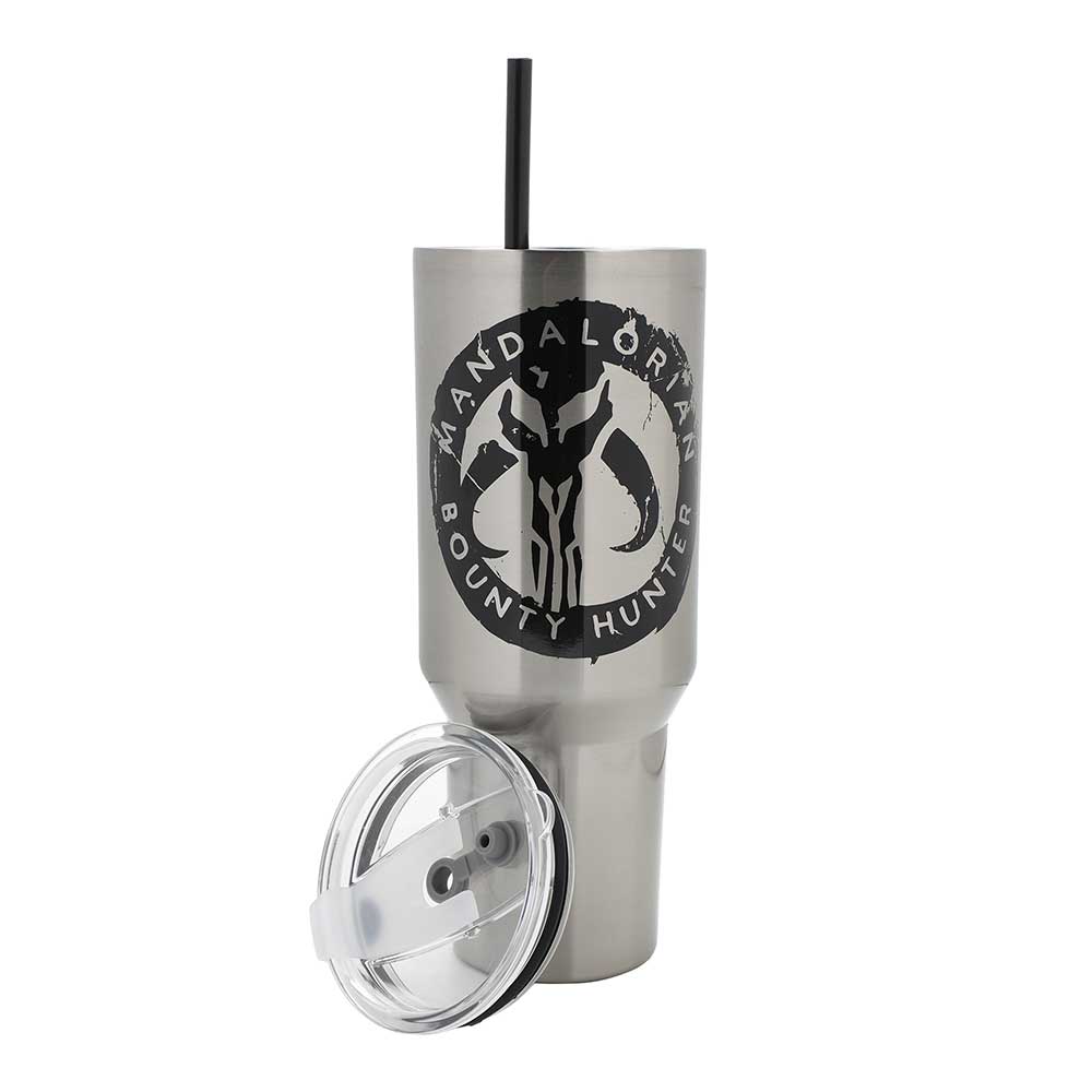 Star Wars Mandalorian Stainless Steel Travel Mug 40oz