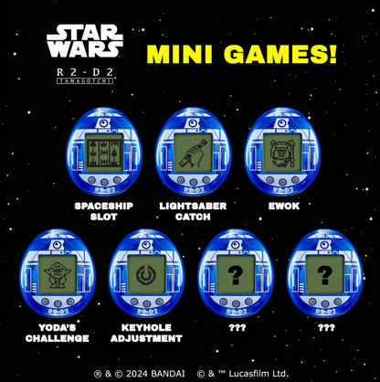 Star Wars: R2-D2 Tamagotchi Hologram Blue Ver. Retail Case of 6
