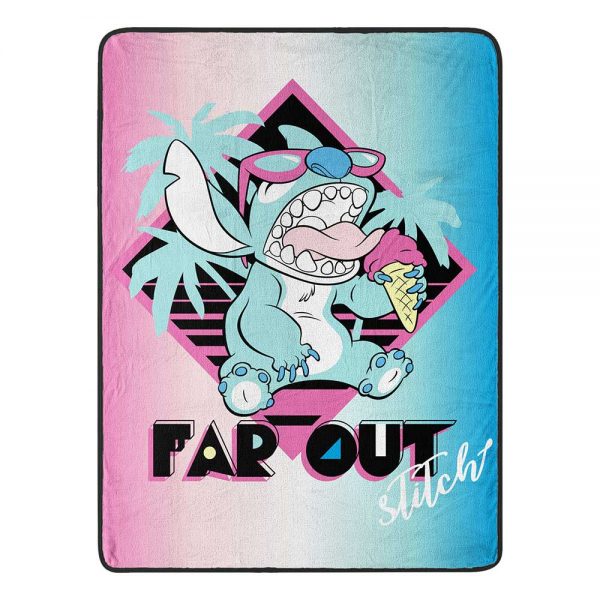 Stitch "Far Out" Throw BlanketStitch "Far Out" Throw Blanket