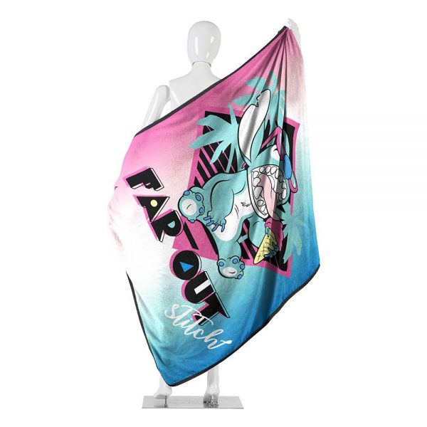 Stitch "Far Out" Throw BlanketStitch "Far Out" Throw Blanket