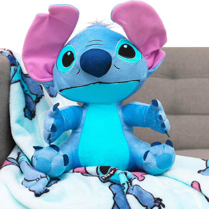 Stitch (Lilo & Stitch) Disney Plush and Throw Blanket