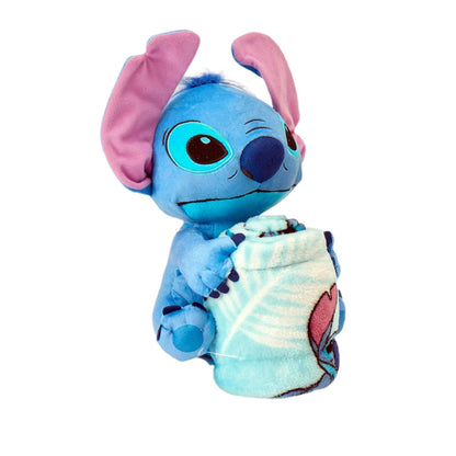 Stitch (Lilo & Stitch) Disney Plush and Throw Blanket