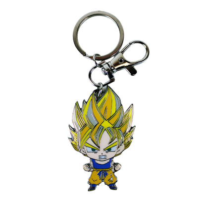 Super Saiyan Goku Dragon Ball Enamel Keychain