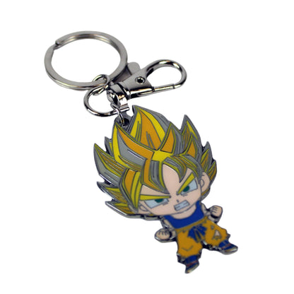 Super Saiyan Goku Dragon Ball Enamel Keychain
