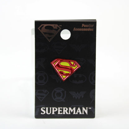 Superman Logo (DC Comics) Color Pewter Pin