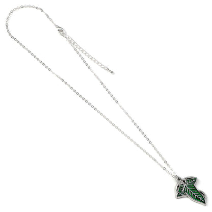 Lord of the Rings Frodo Elven Leaf Brooch Necklace