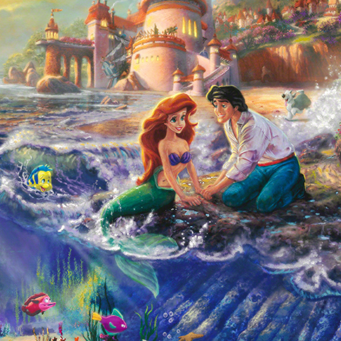 The Little Mermaid (Disney) Framed Art Print