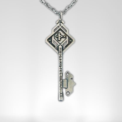 Lord of the Rings The Hobbit Key to Erebor Bronze Necklace
