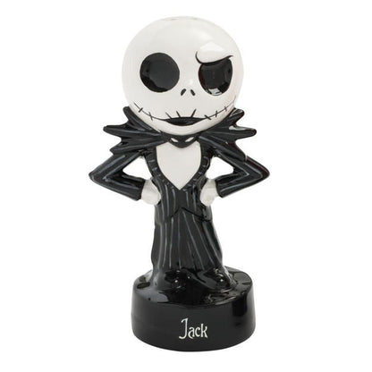 Tim Burton's The Nightmare Before Christmas Jack And Sally Ceramic Salt & Pepper Shaker Set