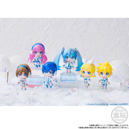 Vocaloid Snow Miku 2025: Bandai Shokugan Blind Boxes Retail Display of 8