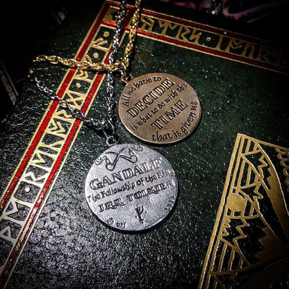 Lord of the Rings Wisdom of Gandalf™ Bronze Pendant