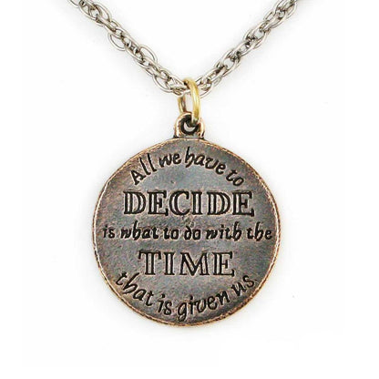 Lord of the Rings Wisdom of Gandalf™ Bronze Pendant