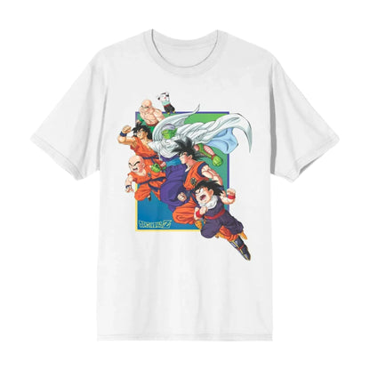 Z-Fighters (Dragon Ball Z) White Unisex Shirt