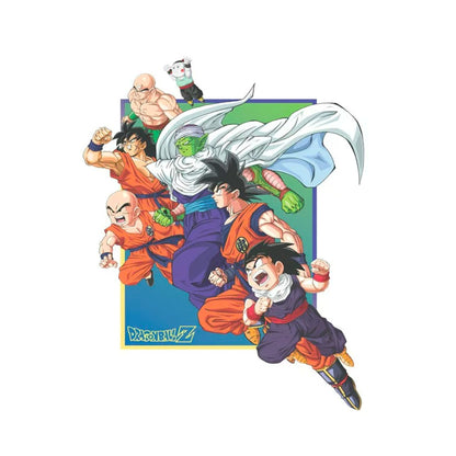 Z-Fighters (Dragon Ball Z) White Unisex Shirt
